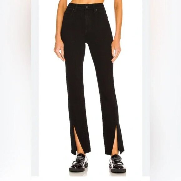 PISTOLA Teagan High Rise Vented Straight Leg Jeans Size 28 - Picture 1 of 10